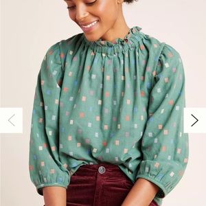 Ro + De x Anthropologie Isabetta Blouse